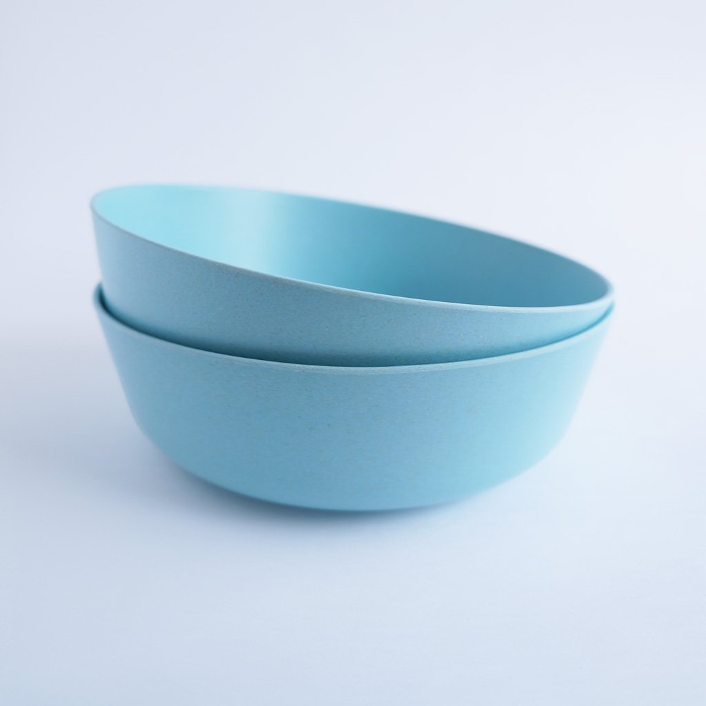 LimaLimes Bamboo Bowls - Blue