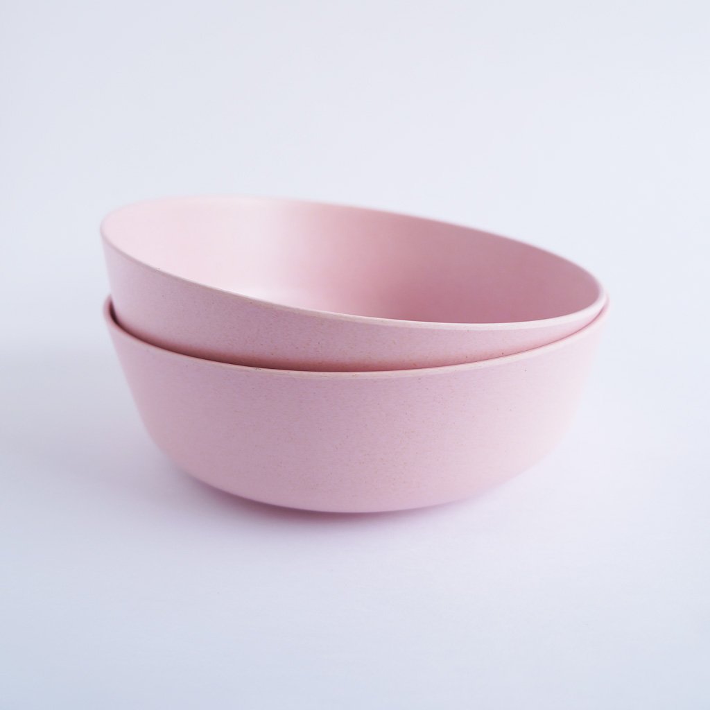 LimaLimes Bamboo Bowls - Pink