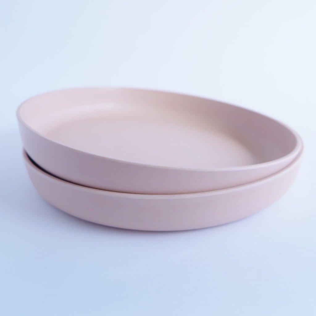 LimaLimes Bamboo Deep Plates - Beige