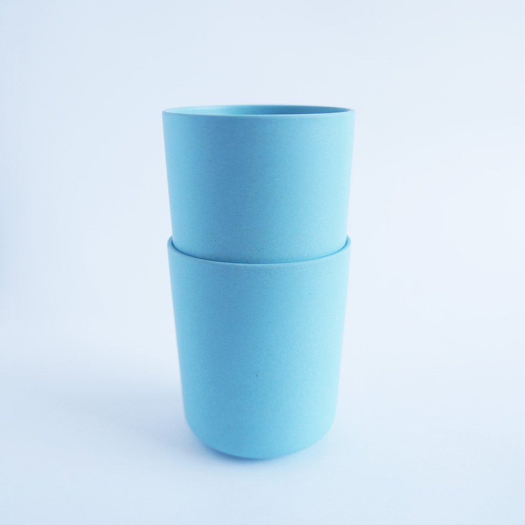 LimaLimes Bamboo Cups - Blue