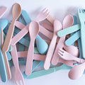 Bamboo Fork and Spoon Set