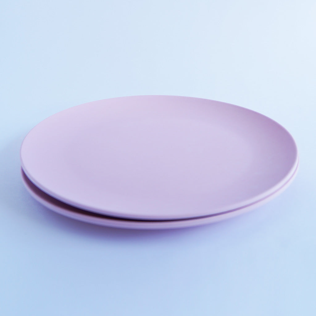 LimaLimes Bamboo Plates - Pink