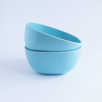 LimaLimes Small Bamboo Bowls - Blue