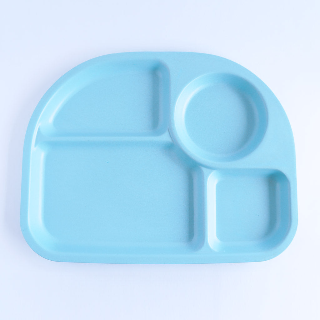 LimaLimes Divided Plate Set - Blue
